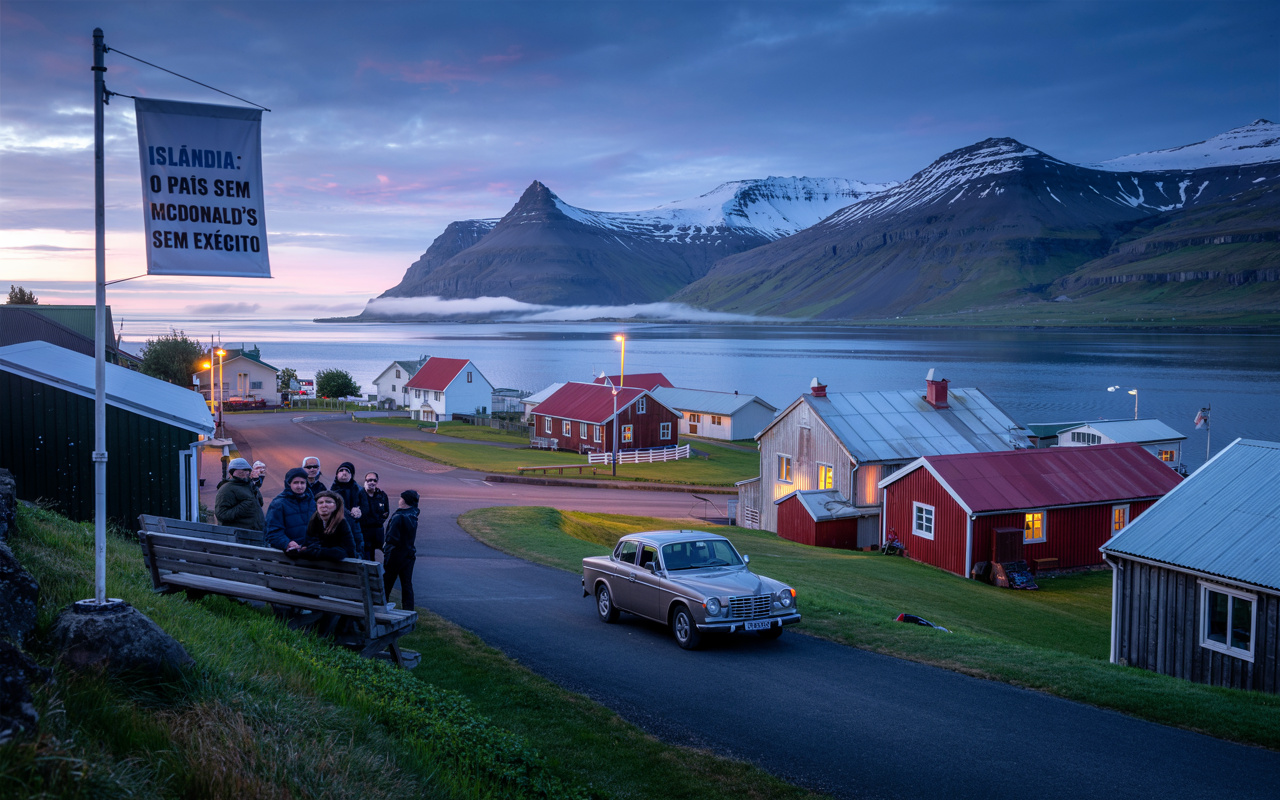 Islândia: o país sem McDonald's, sem exército, com saúde e educação gratuitas, eletricidade de graça e onde quase ninguém tranca carros e casas