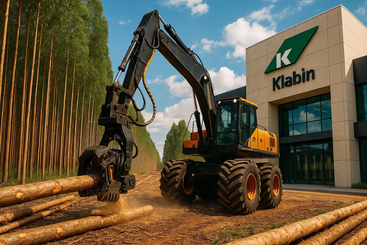 Klabin recebe R$ 1,2 bilhão para ampliar exploração florestal, consolida o Projeto Plateau e mira expansão estratégica no Sul e Sudeste.
