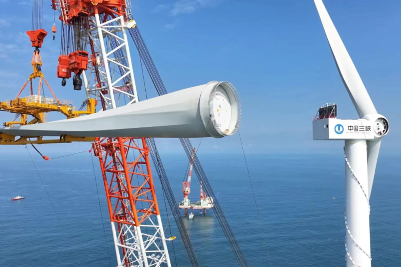 Maior turbina eólica do mundo cria “bolha climática” na China ao ser ligada pela primeira vez e intriga cientistas