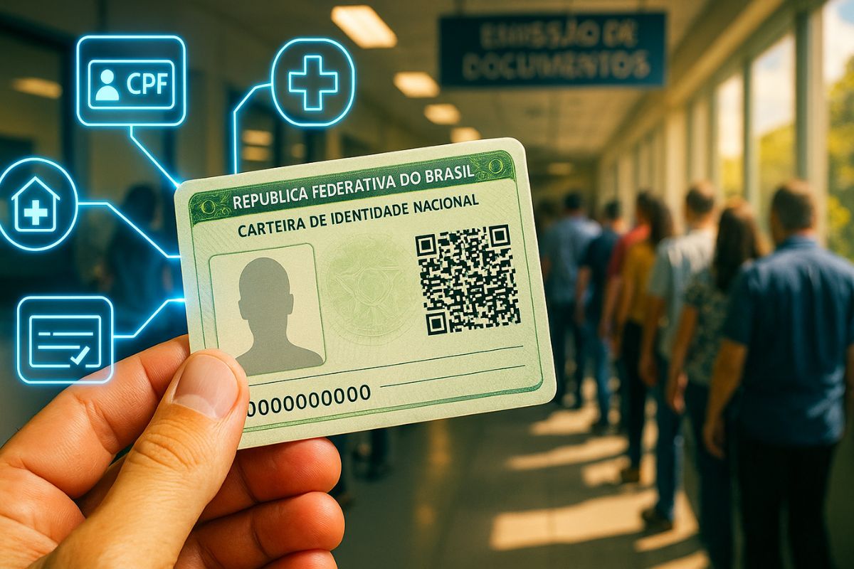 Novo documento brasileiro substitui RG até 2032 e unifica dados de saúde, previdência e serviços públicos