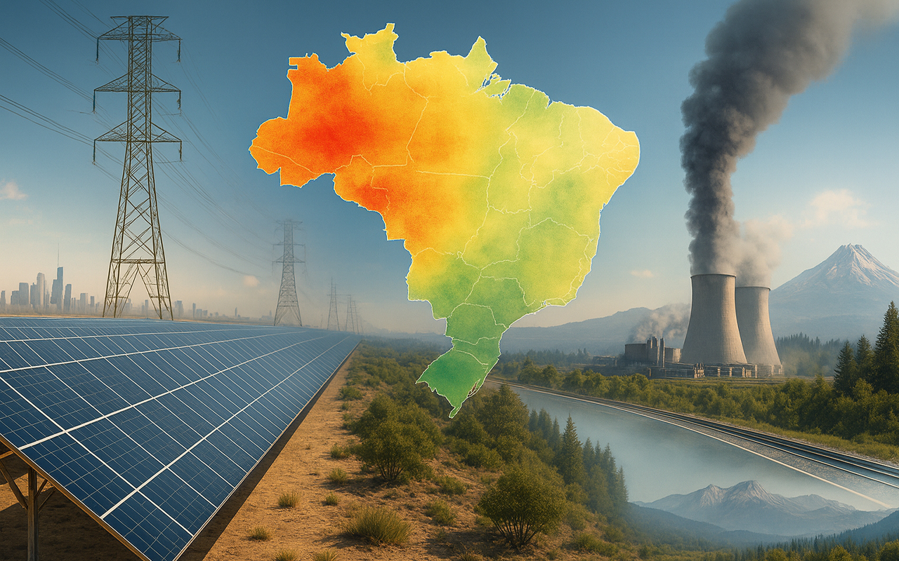 Mais painéis solares nem sempre é melhor, revela Supercomputador de Harvard que mostra onde instalar primeiro para cortar CO₂