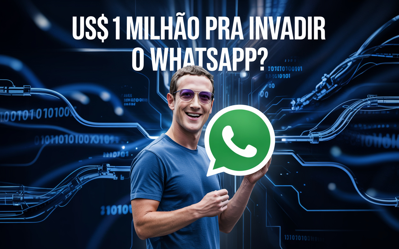 Mark Zuckerberg vai pagar US$ 1 milhão a quem conseguir hackear o WhatsApp — desafio global já tem data marcada