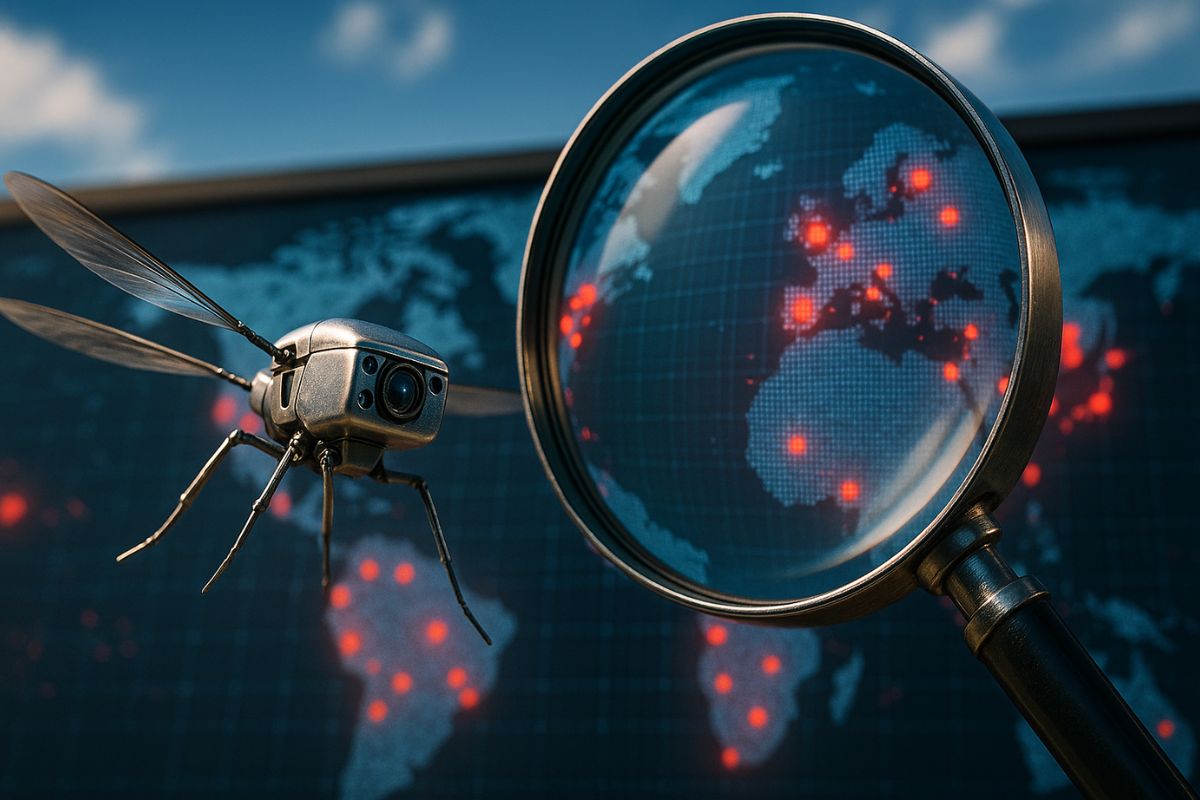 Microdrones da China do tamanho de mosquito levantam alerta global, especialistas apontam risco de vigilância em massa e espionagem silenciosa