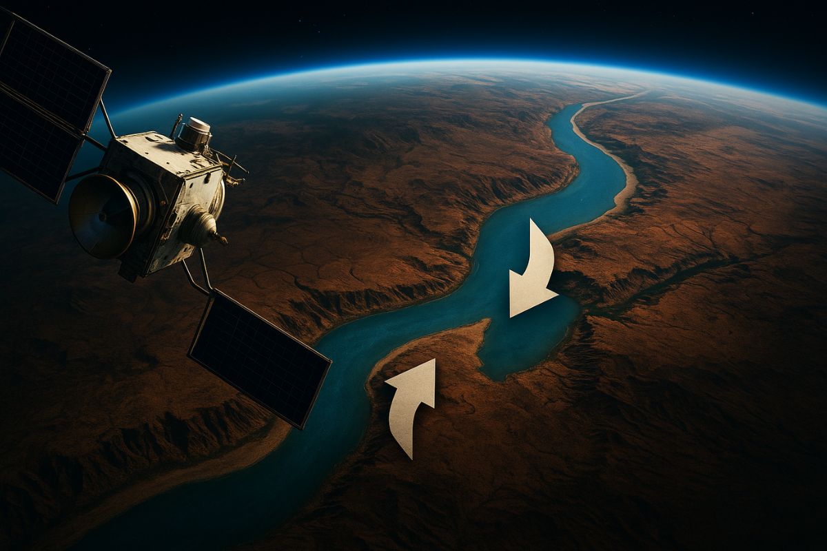 Rio Echimamish percorre 67 km, divide fluxo em dois sentidos e conecta 500 km até a Baía de Hudson