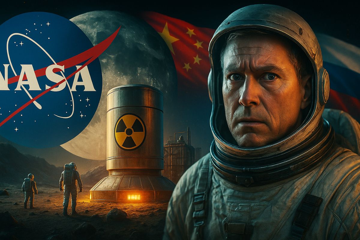 Nasa acelera plano para instalar reator nuclear na Lua até 2029 e tenta evitar exclusão imposta por China e Rússia