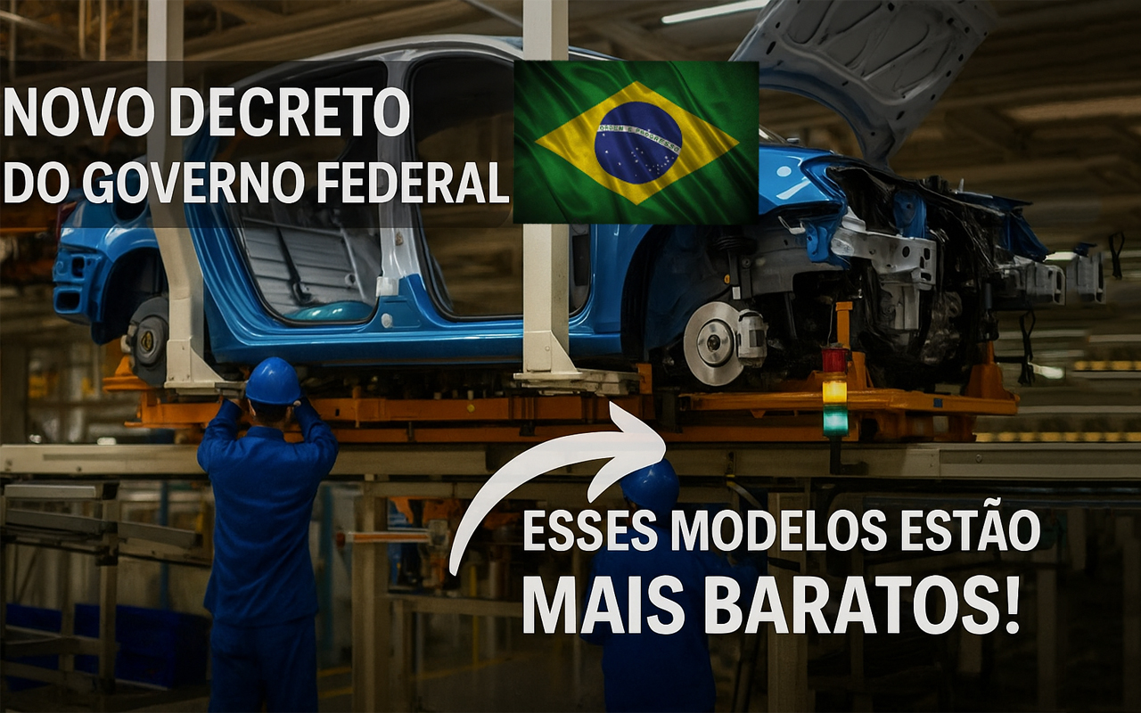 Novo decreto do Governo Federal cria “Carro Sustentável” e IPI zero já derruba o preço de alguns modelos no Brasil