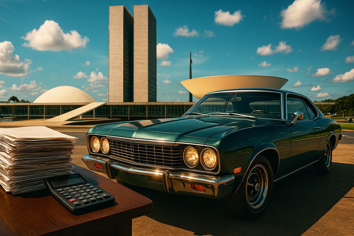 Novo projeto de lei do IPVA pode atrasar renovação da frota e provocar desequilíbrio fiscal, mas favorece preservação de automóveis históricos no Brasil.