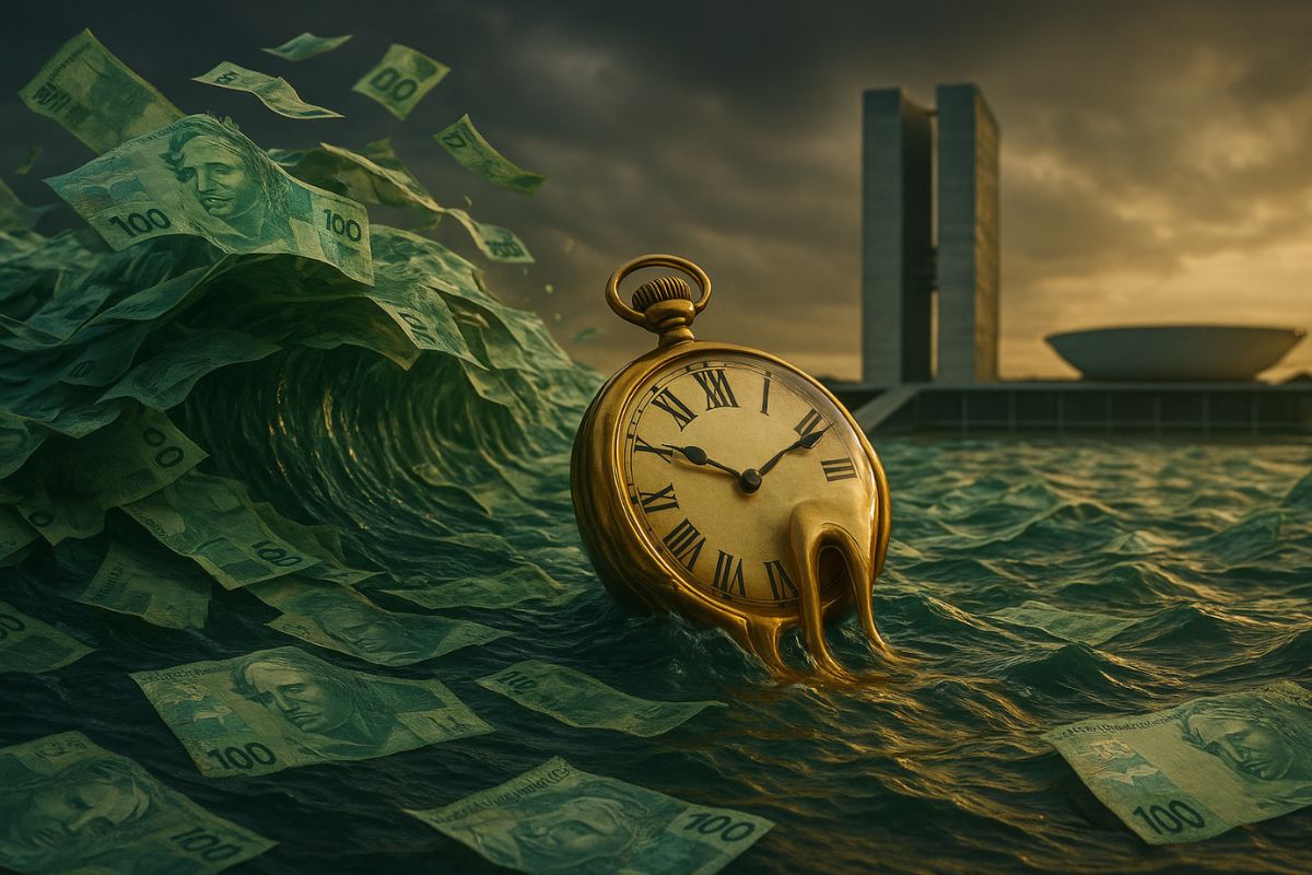 Quase R$ 1 trilhão em juros: o Brasil paga mais com a dívida do que com serviços essenciais.