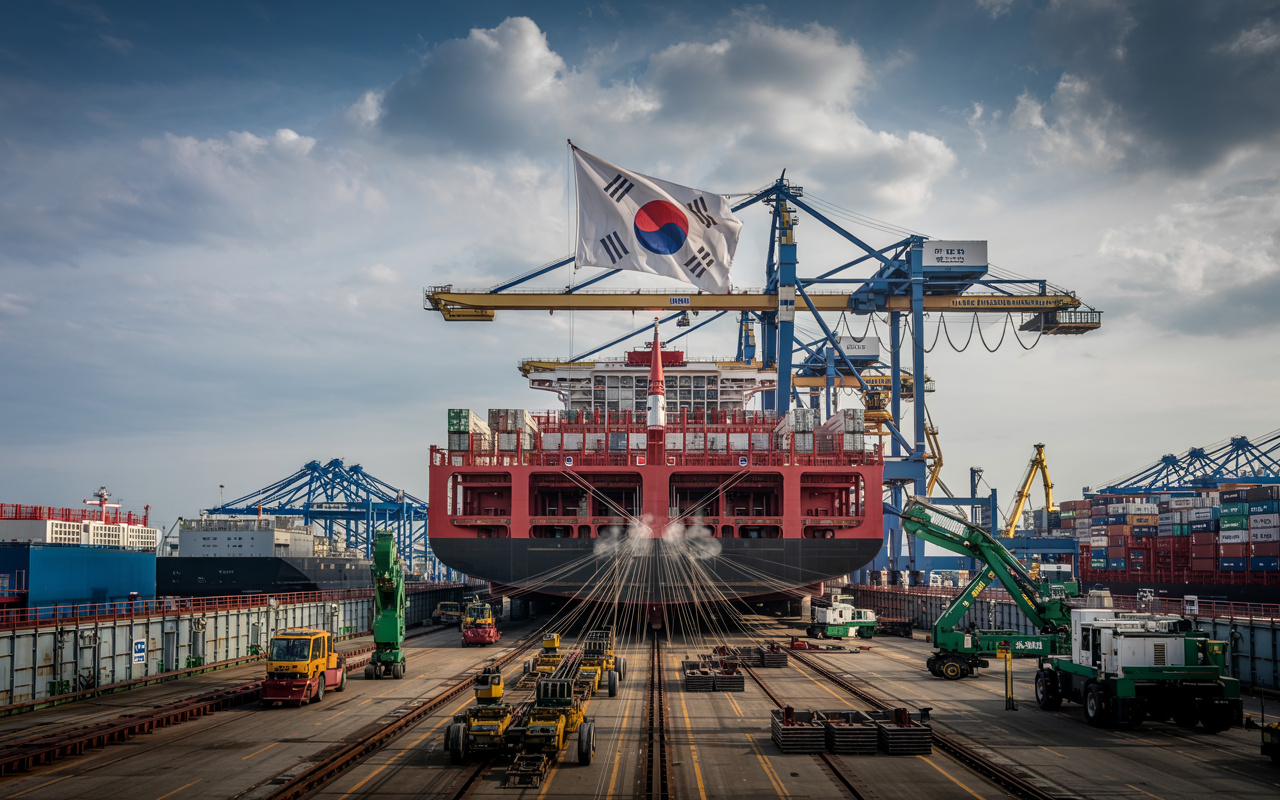 O programa que multiplicou a indústria naval da Coreia do Sul e colocou o país no topo da construção de navios no mundo