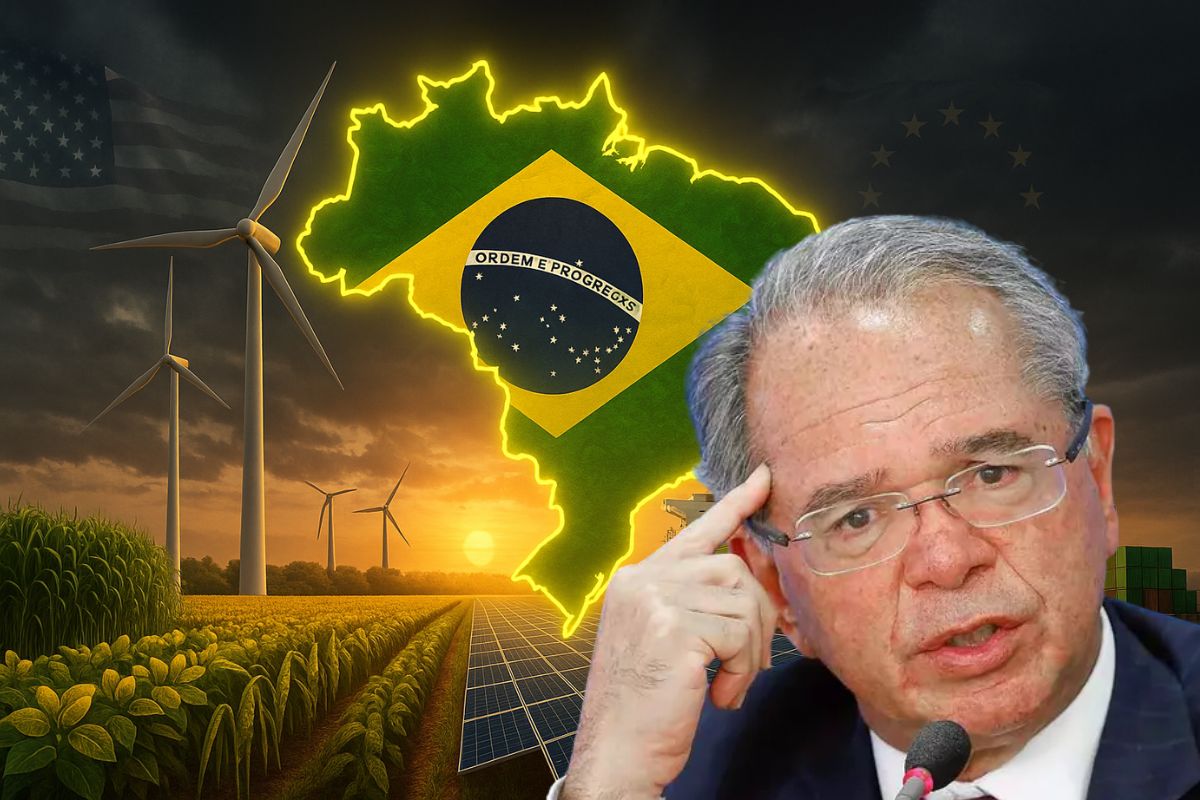 De 2000 a 2020, Guedes diz: comércio Brasil-China vai a US$ 110 bi; Brasil com 85% renovável liderará green-shoring; crise é da democracia