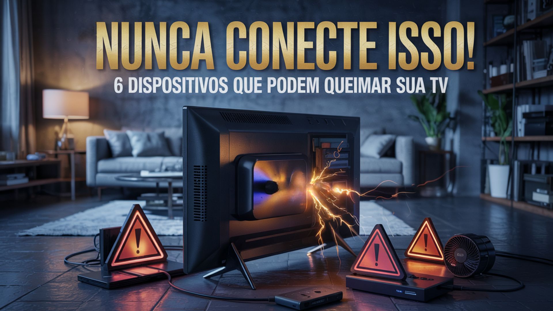 Parece seguro, mas pode queimar sua TV: veja 6 itens que nunca devem ser conectados na porta USB