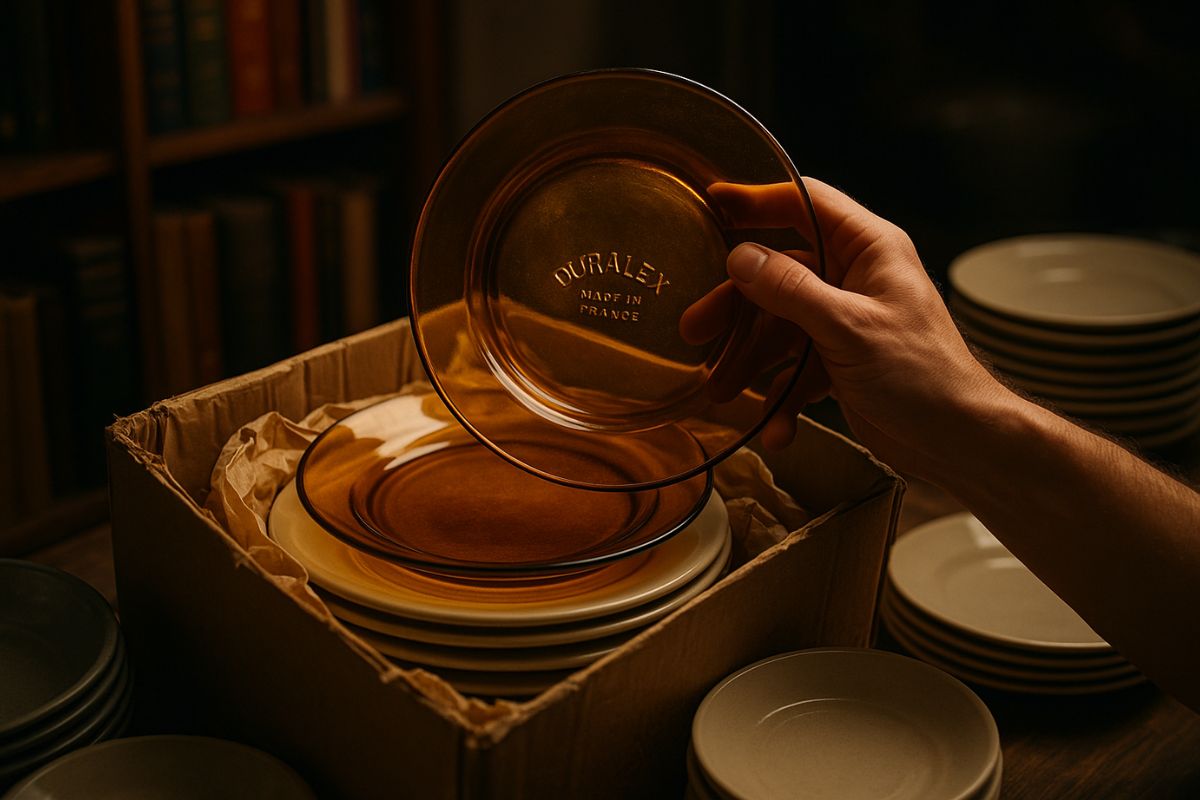 Você pode ter R$ 1.000 guardado no armário: prato Duralex comum já vale até R$ 400 a unidade