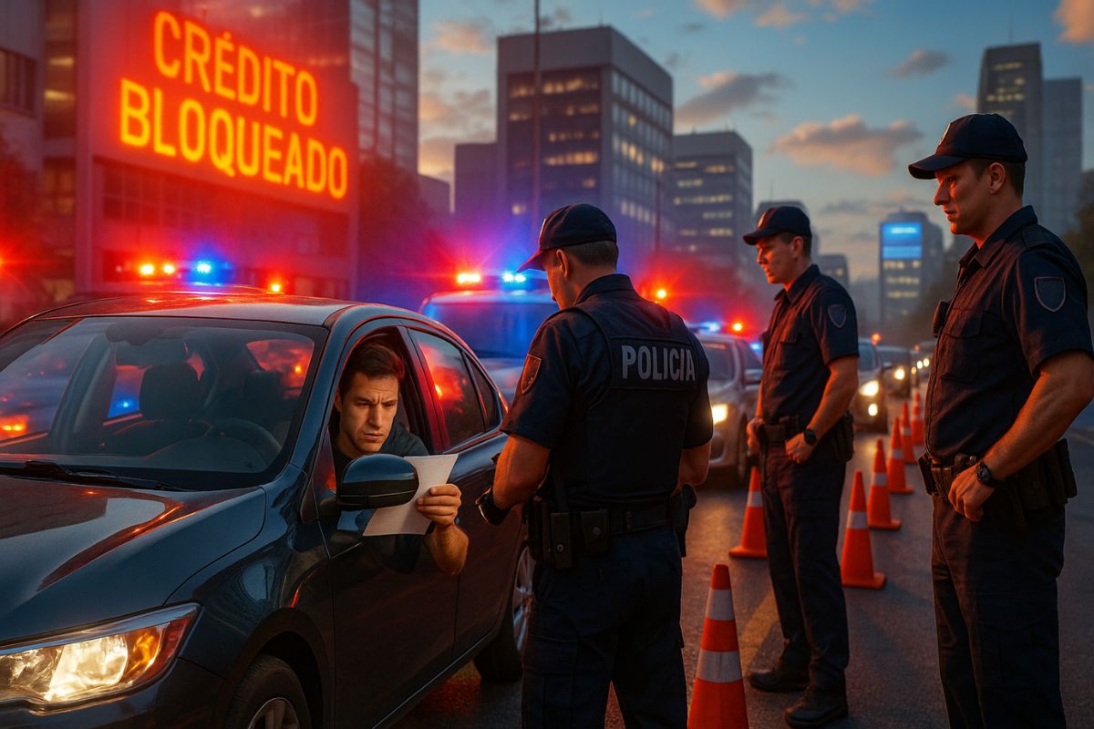 Negativação cresce: seu nome pode ir para a Serasa se o IPVA não for pago, bloqueando acesso a crédito e financiamentos no mercado