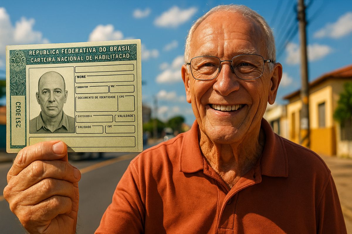 Renovação da CNH para idosos é obrigatória a cada três anos e descumprimento pode gerar multa e suspensão da habilitação