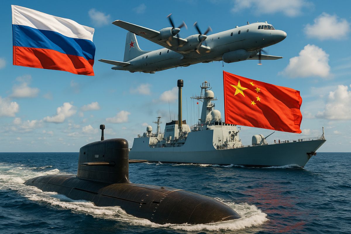 Rússia e China simulam destruição de submarino após ameaça nuclear de Trump