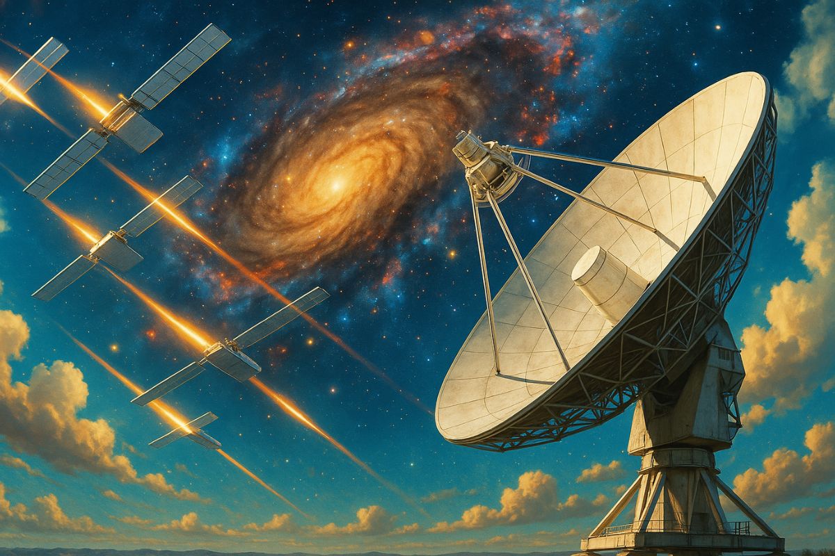 Satélites da Starlink emitem 112 mil sinais não intencionais, muitos em frequências reservadas à ciência