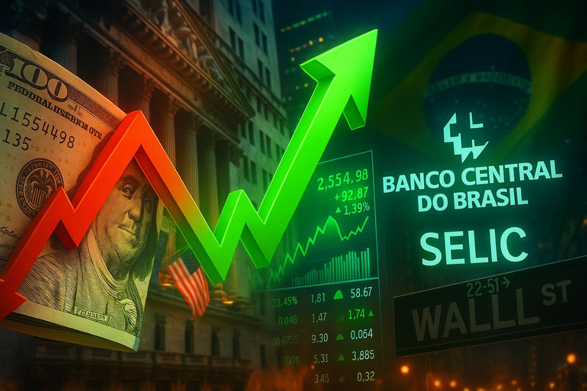 Sinal de corte de juros nos EUA em setembro agita mercados