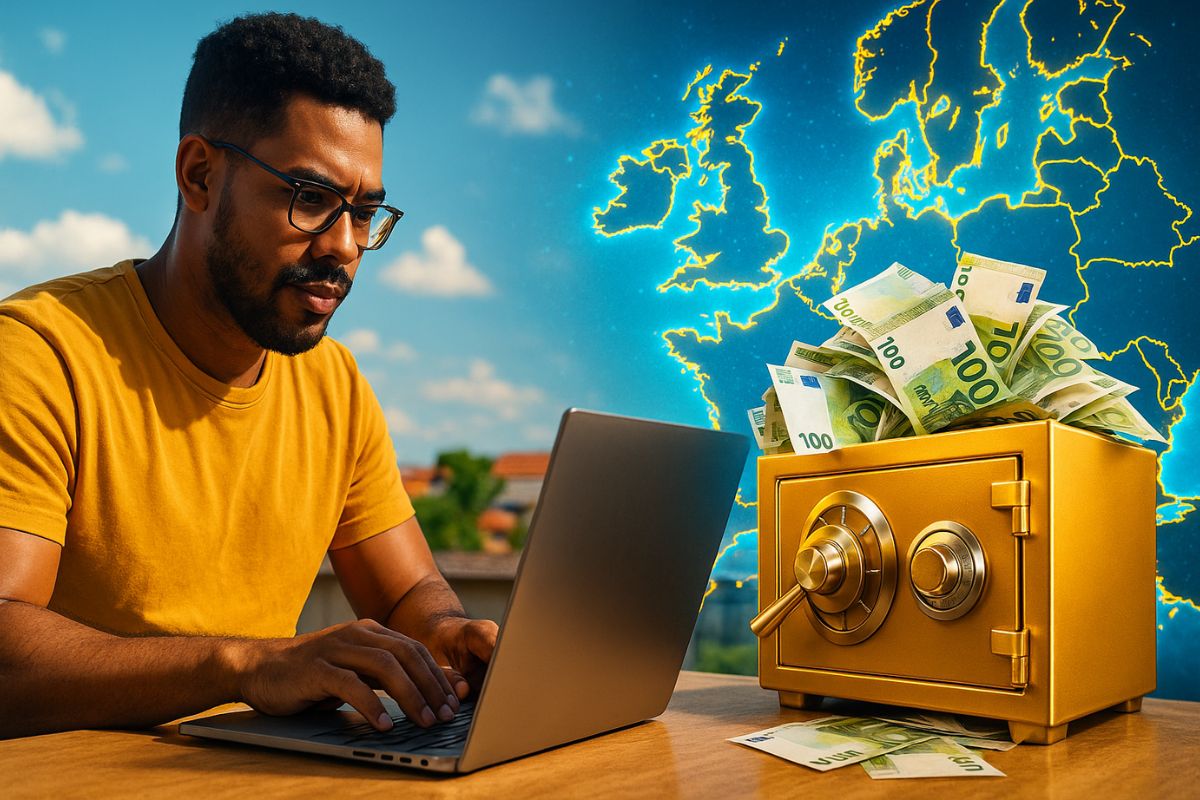 Trabalho remoto que permite ganhar em euro