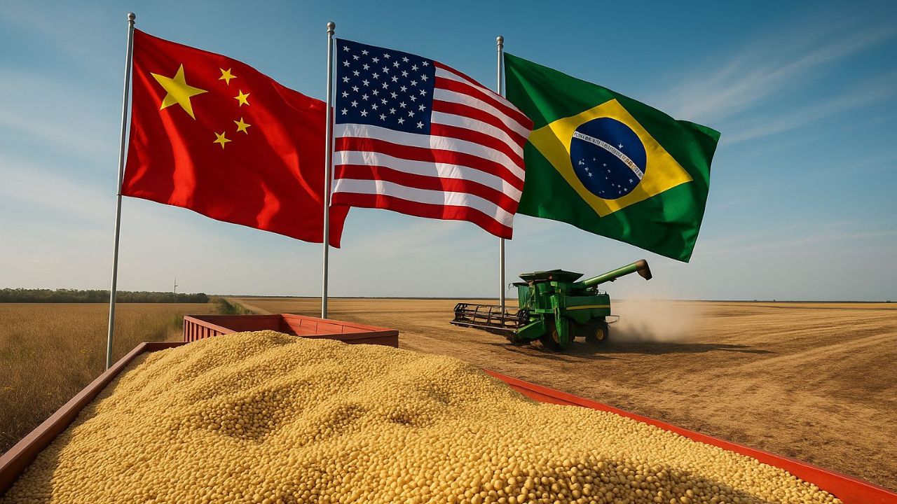 Trump exige '4x mais soja' da China e coloca o agronegócio brasileiro na mira: o que está em jogo?