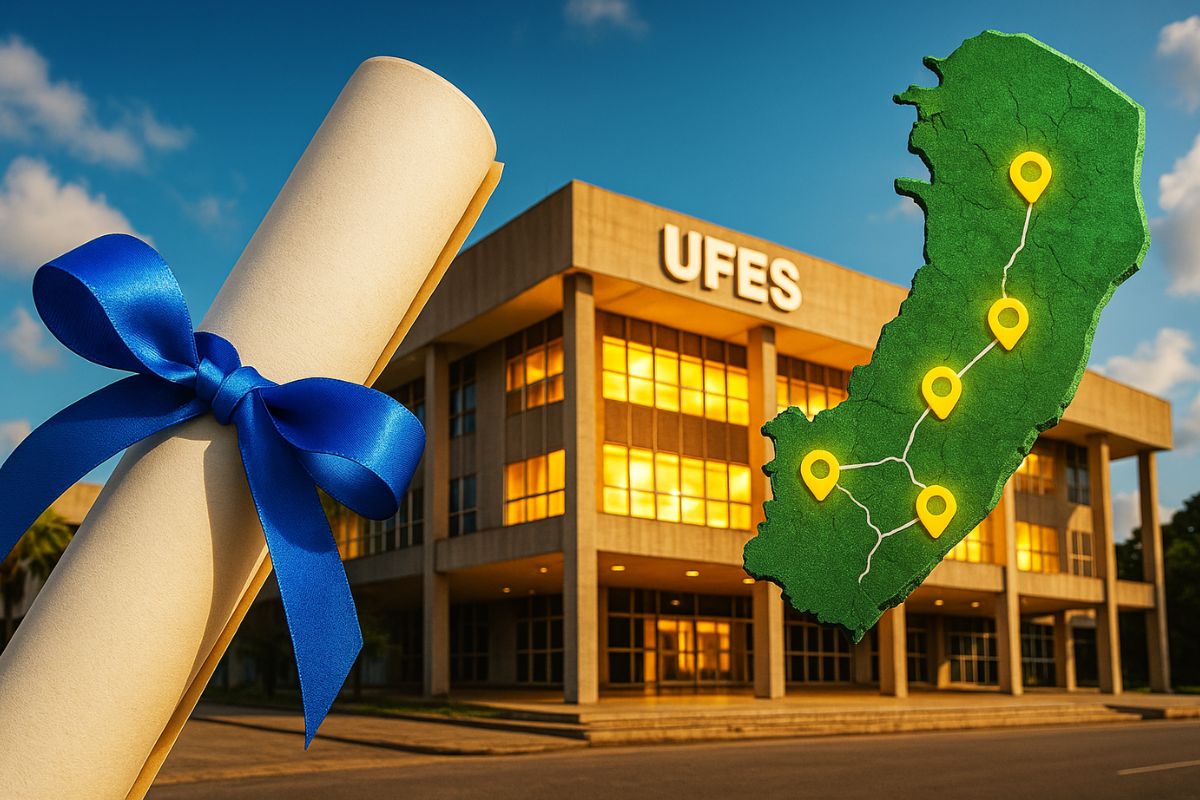 UFES abre 200 vagas em curso gratuito de 18 meses, oportunidade única para profissionais ampliarem formação sem custos em áreas estratégicas da sociedade