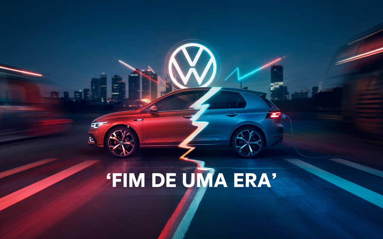 Fim de uma era: CEO da Volkswagen volta a confirmar que Golf será o último carro com motor a combustão e dá início à virada elétrica que vai redefinir a marca no mundo