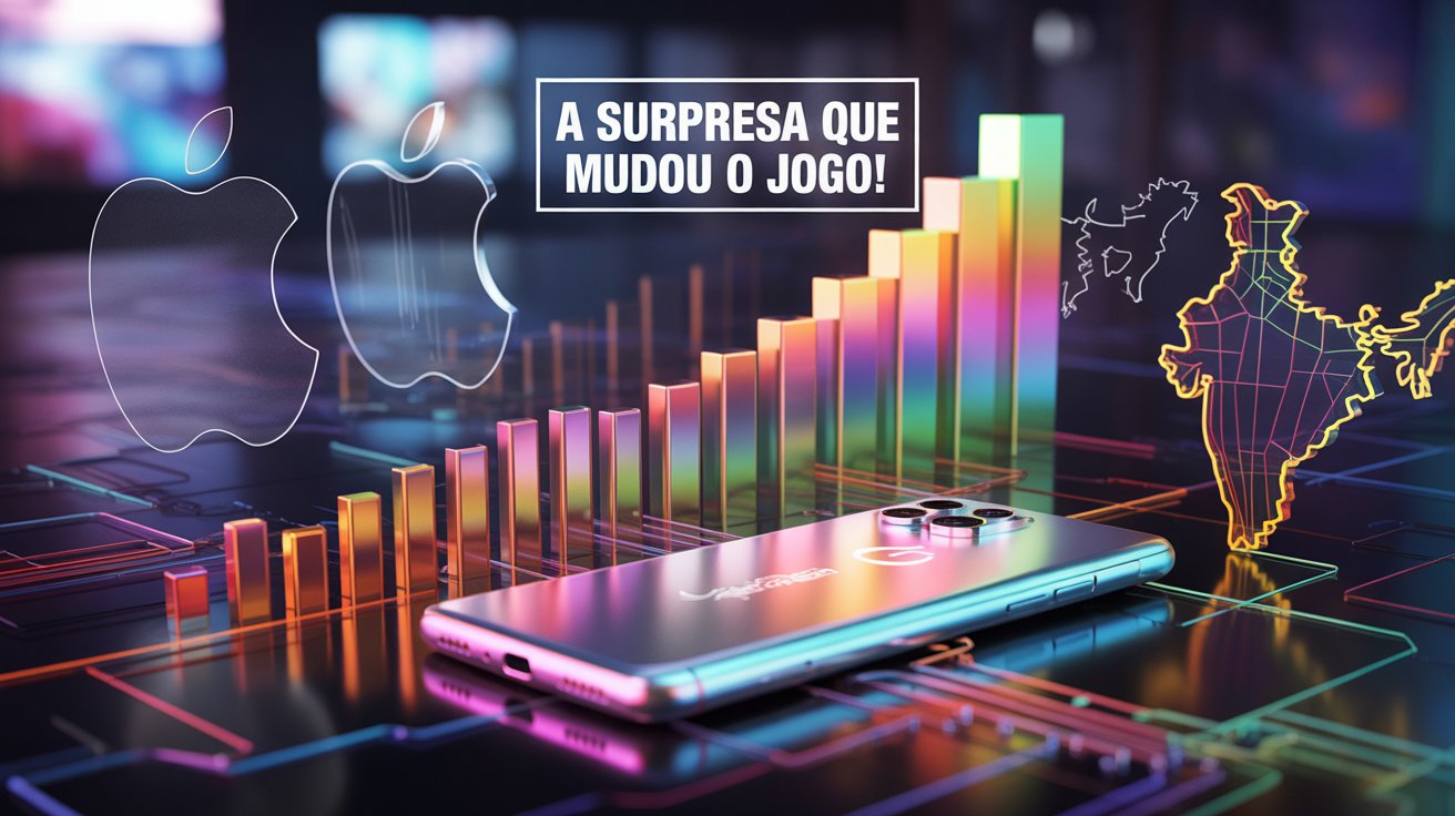 Marca de celular desconhecida surpreende e registra o maior crescimento no mercado global de smartphones em 2025, segundo relatório da Canalys.