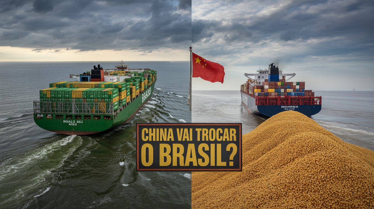Pedido de Trump para China quadruplicar compra de soja dos EUA gera alerta no Planalto e tensão no comércio com o Brasil