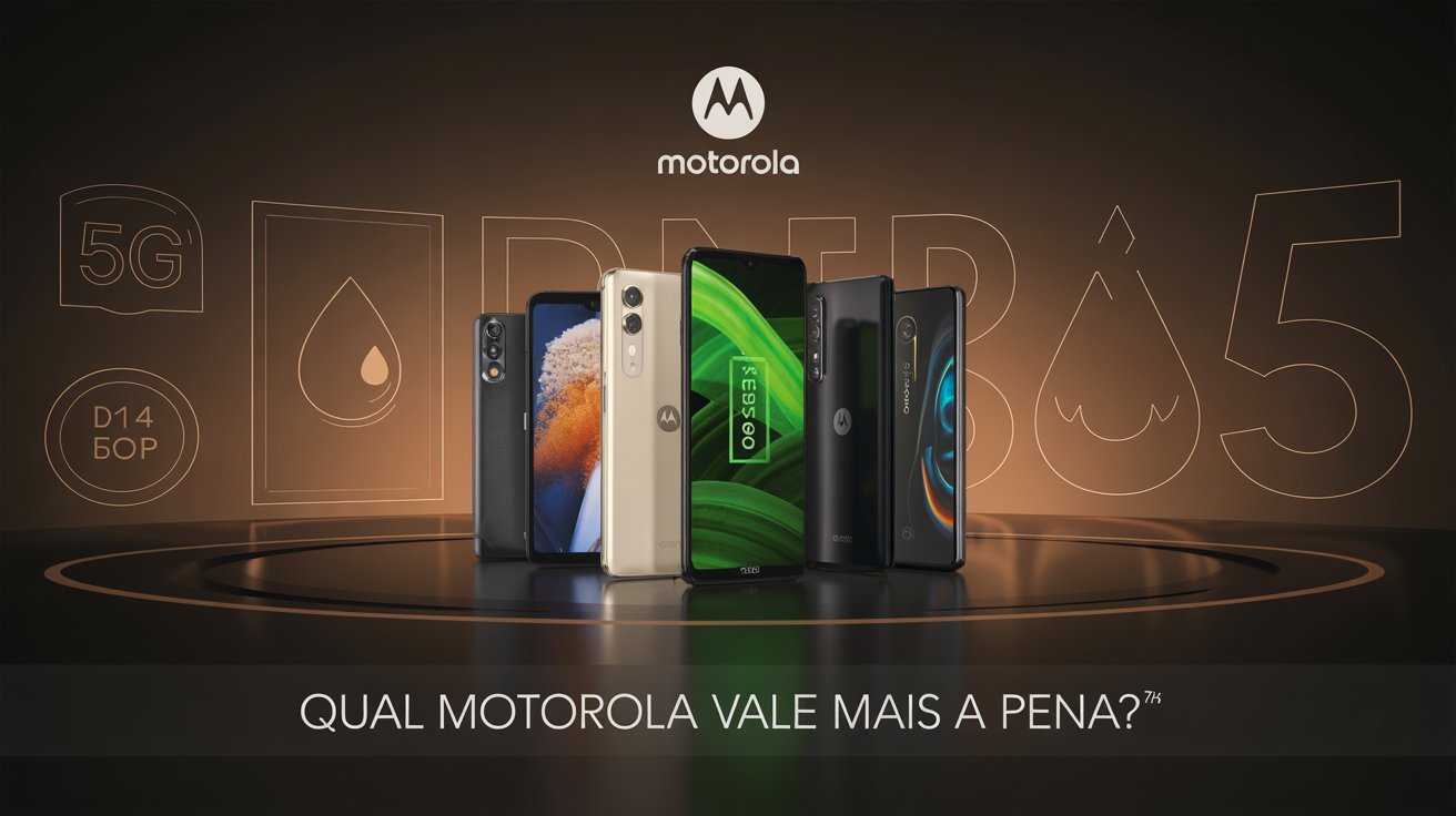Descubra os 5 melhores celulares Motorola custo benefício para agosto. Veja modelos, especificações e escolha o smartphone ideal para você.