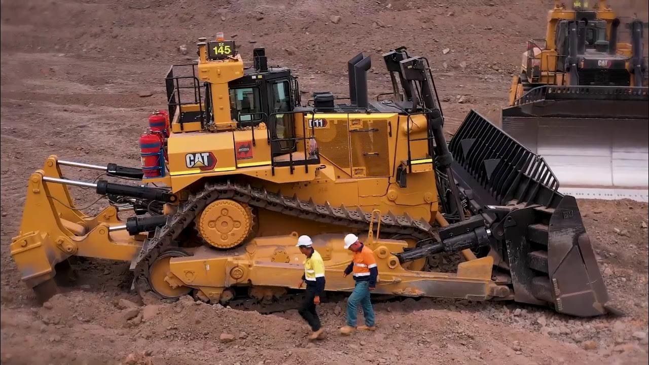D11 da Caterpillar: conheça a máquina colossal que domina a mineração global