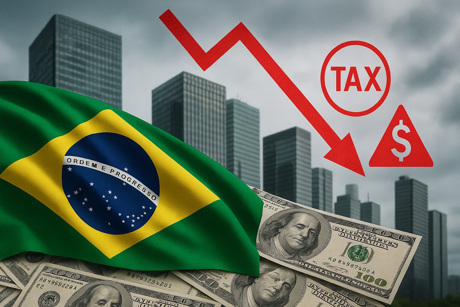 Esse é o alerta bilionário que ameaça o PIB do Brasil: proposta de taxar lucros remetidos ao exterior pode custar R$ 6,8 bilhões e provocar fuga de investimentos, segundo a Britcham