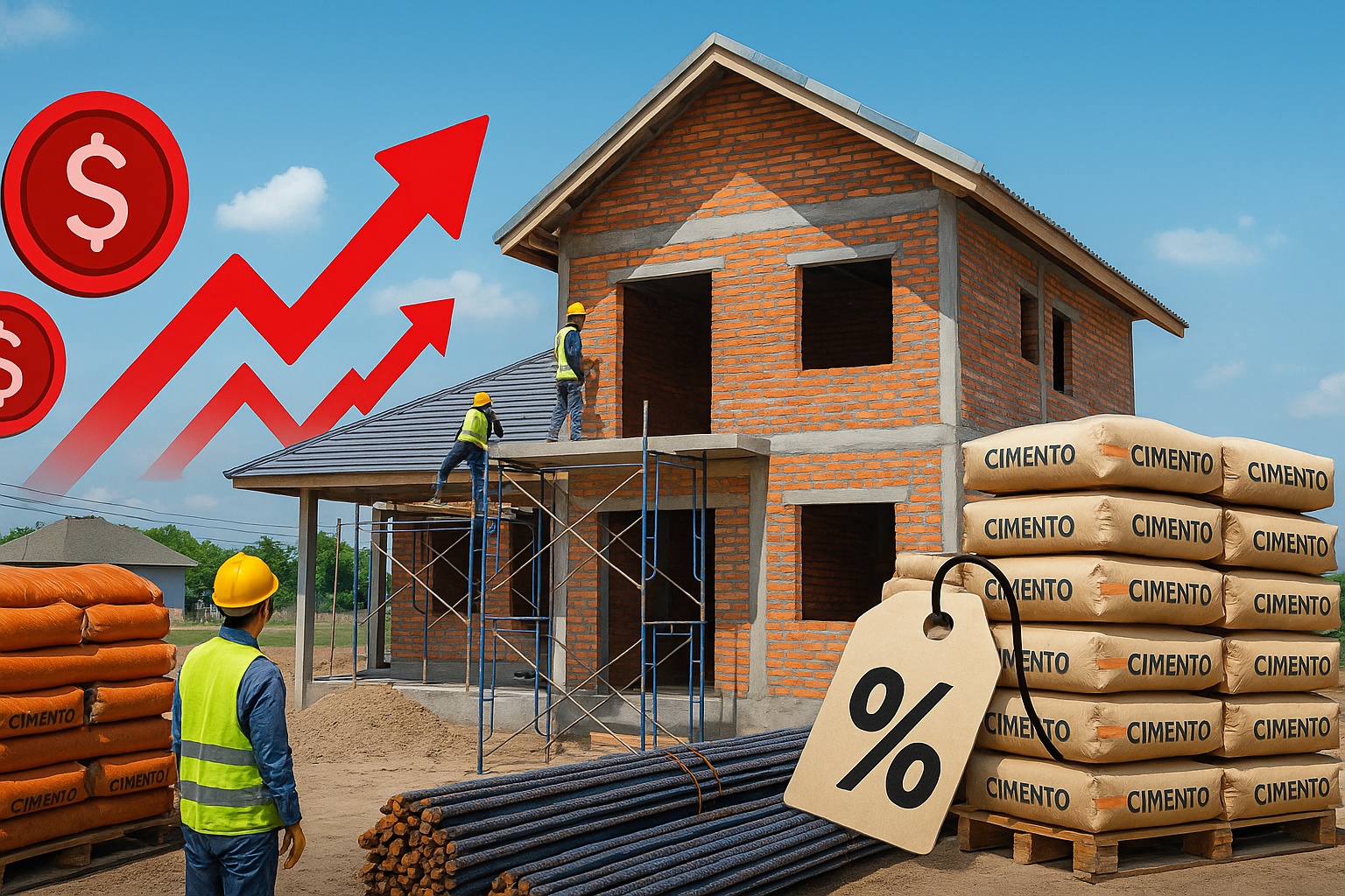 Quanto custa construir uma casa de 110 m² em agosto de 2025 — e por que o valor disparou com a alta dos insumos, da mão de obra e da inflação no setor?