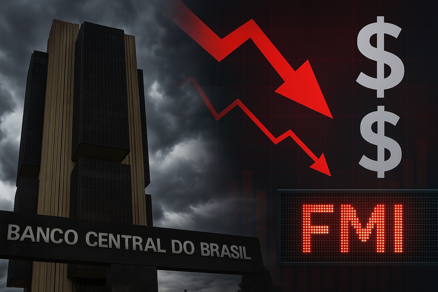 Banco Central e FMI alertam: dívida bruta do Brasil pode saltar para 84% do PIB até 2028