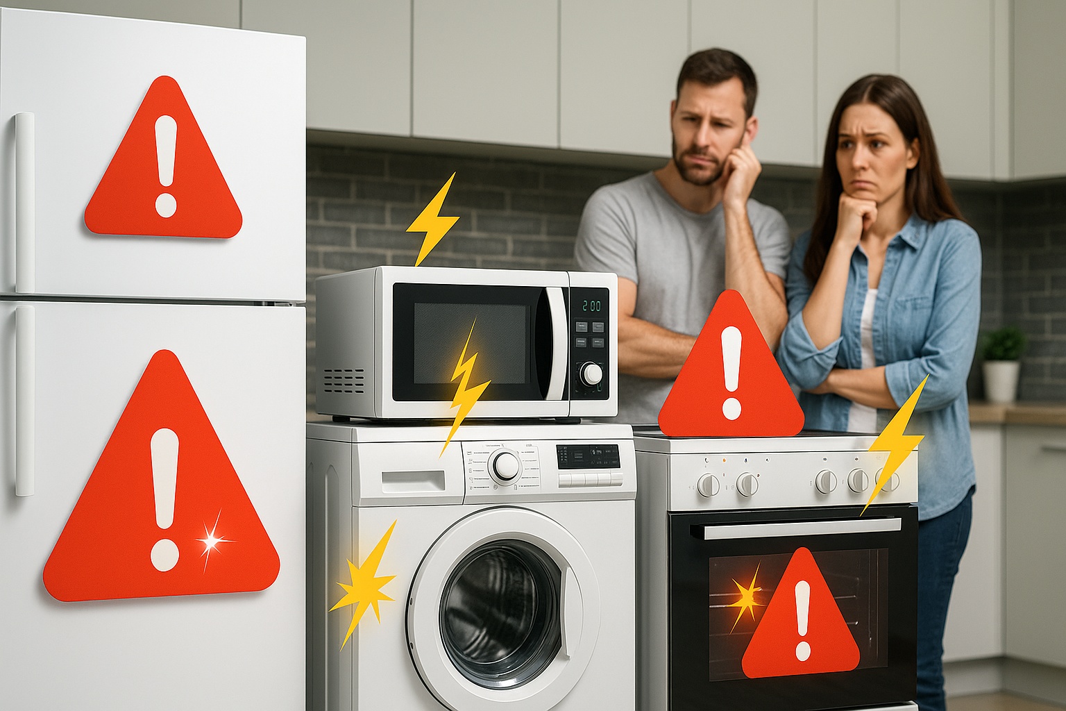 Estes são os 10 eletrodomésticos que mais deram defeitos no Brasil em 2025, segundo Reclame Aqui e assistências, com gastos de manutenção que passam de R$ 2 mil por família