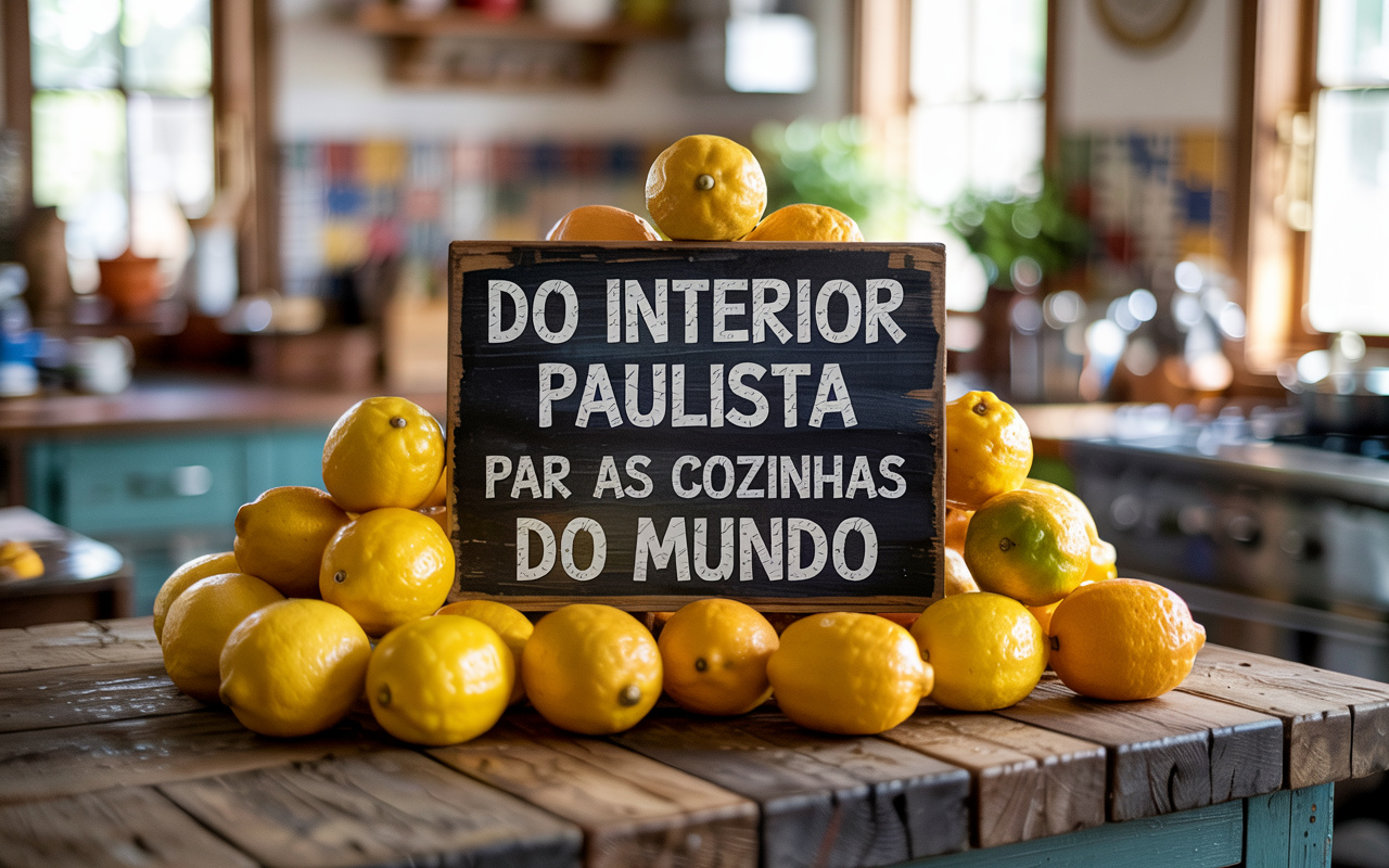 Do interior paulista para as cozinhas do mundo: Brasil exporta mais de 80 mil toneladas de limão só no 1º semestre de 2025 e conquista mercados bilionários na Europa