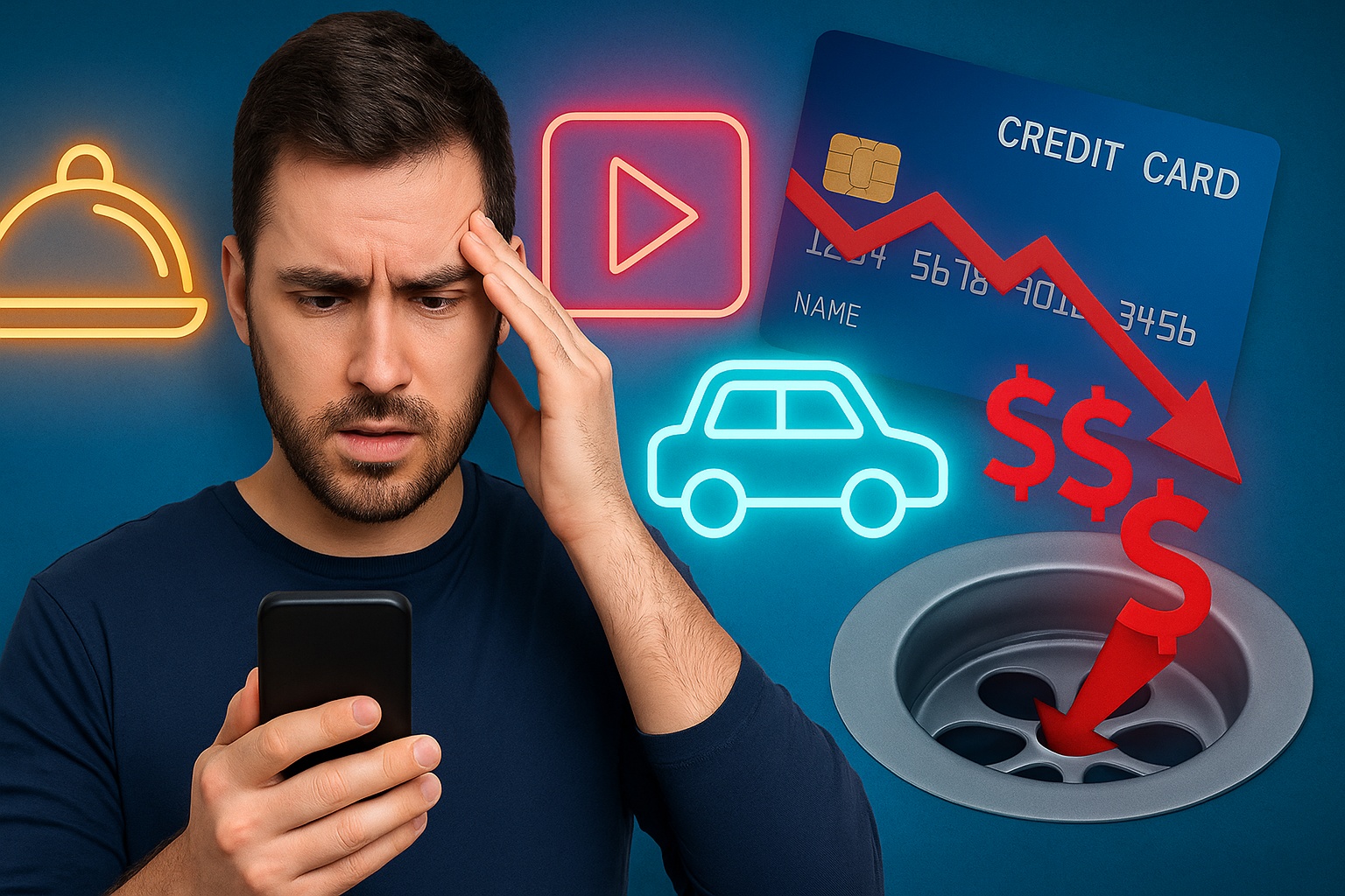 Esses são os ‘gastos invisíveis’ que já drenam bilhões dos brasileiros: delivery, streaming e carro por app parecem inofensivos, mas viram armadilha no orçamento