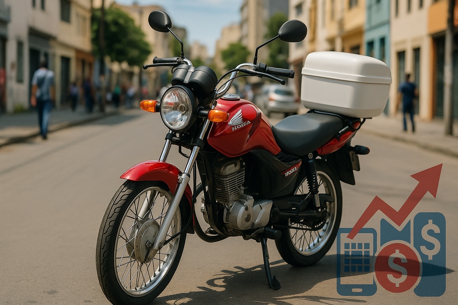 A moto da Honda que foi carro de família sobre duas rodas: com garupa confortável e motor 150 confiável, foi a mais usada por entregadores no início dos anos 2000 e virou ícone urbano