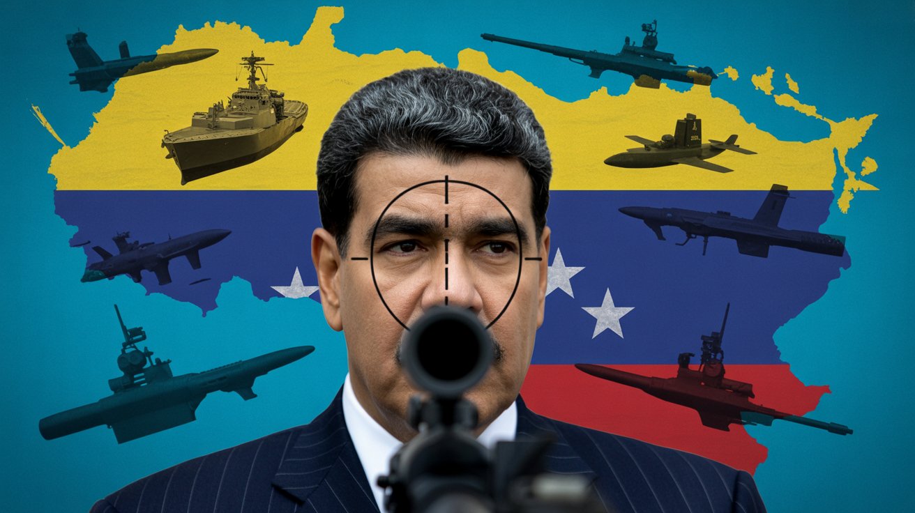 Maduro em bunker subterrâneo durante mobilização militar dos EUA no Caribe.