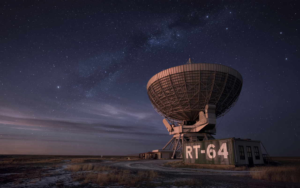 Um dos maiores radiotelescópios do mundo, construído pela União Soviética em plena Guerra Fria, segue ativo 50 anos depois e impressiona até os engenheiros atuais