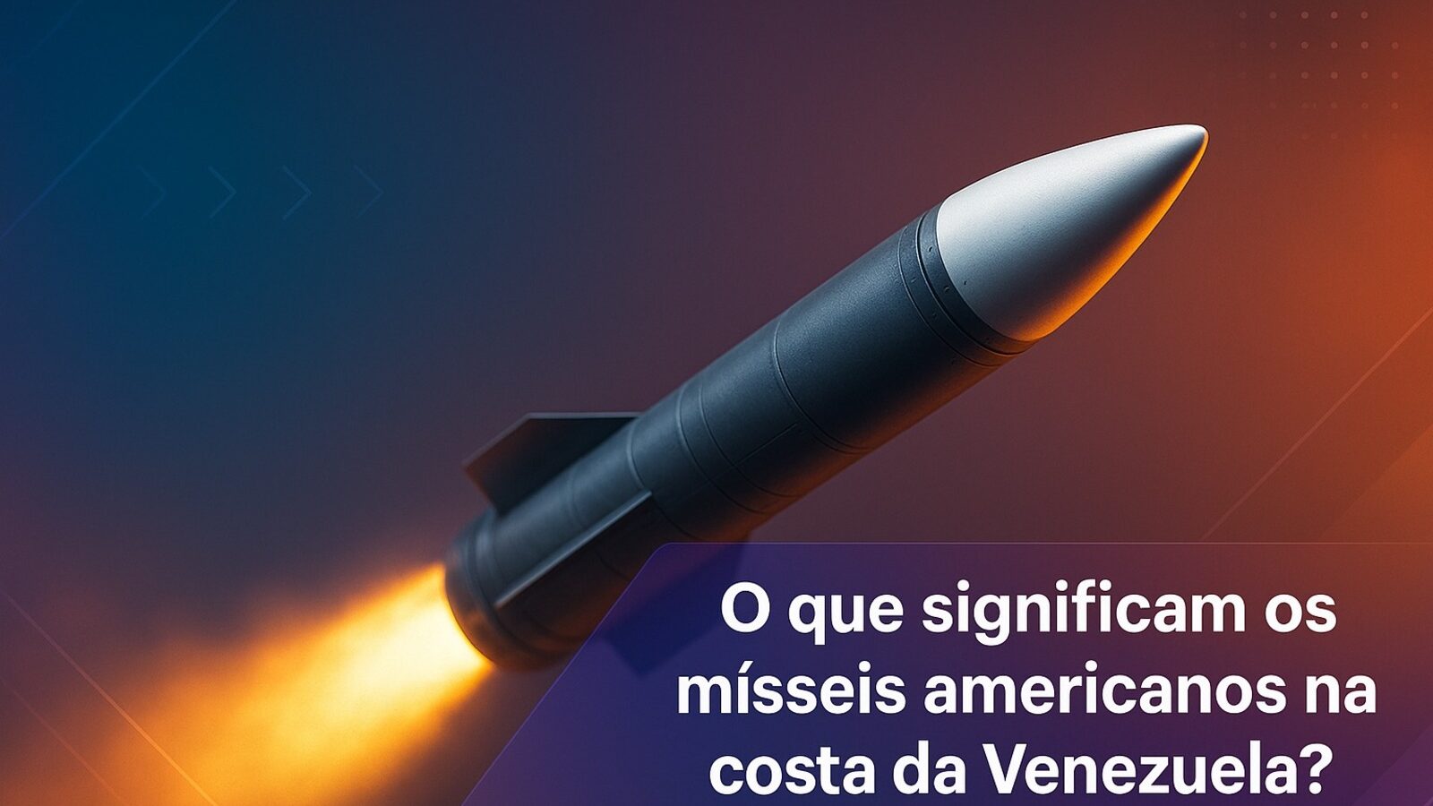 Mísseis, Carteis, Venezuela, EUA