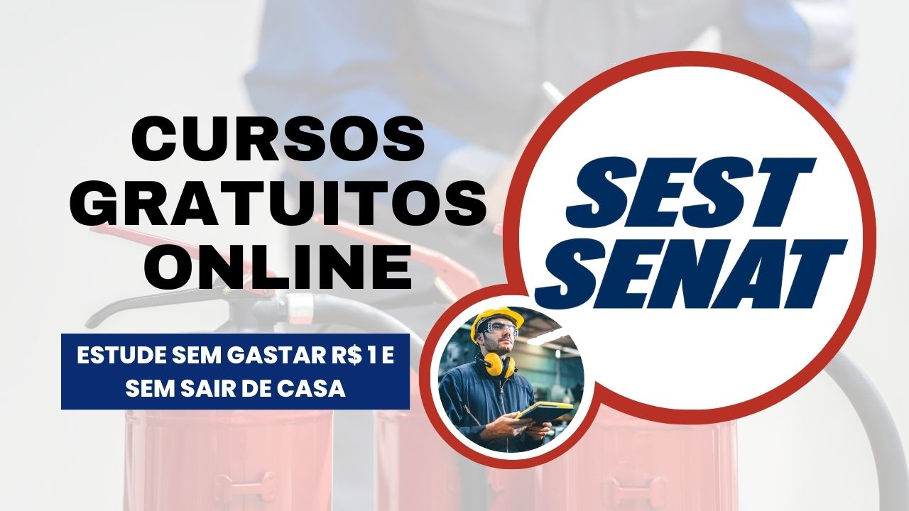 O SEST SENAT disponibiliza cursos gratuitos de segurança com certificado. Saiba como participar e confira exemplos de formações abertas para profissionais do transporte.