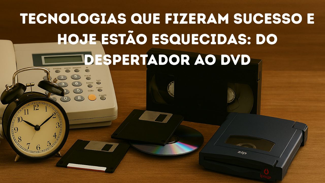 Descubra as tecnologias que fizeram sucesso no passado e hoje estão obsoletas. De despertadores a DVDs, veja como a inovação transformou nosso dia a dia.