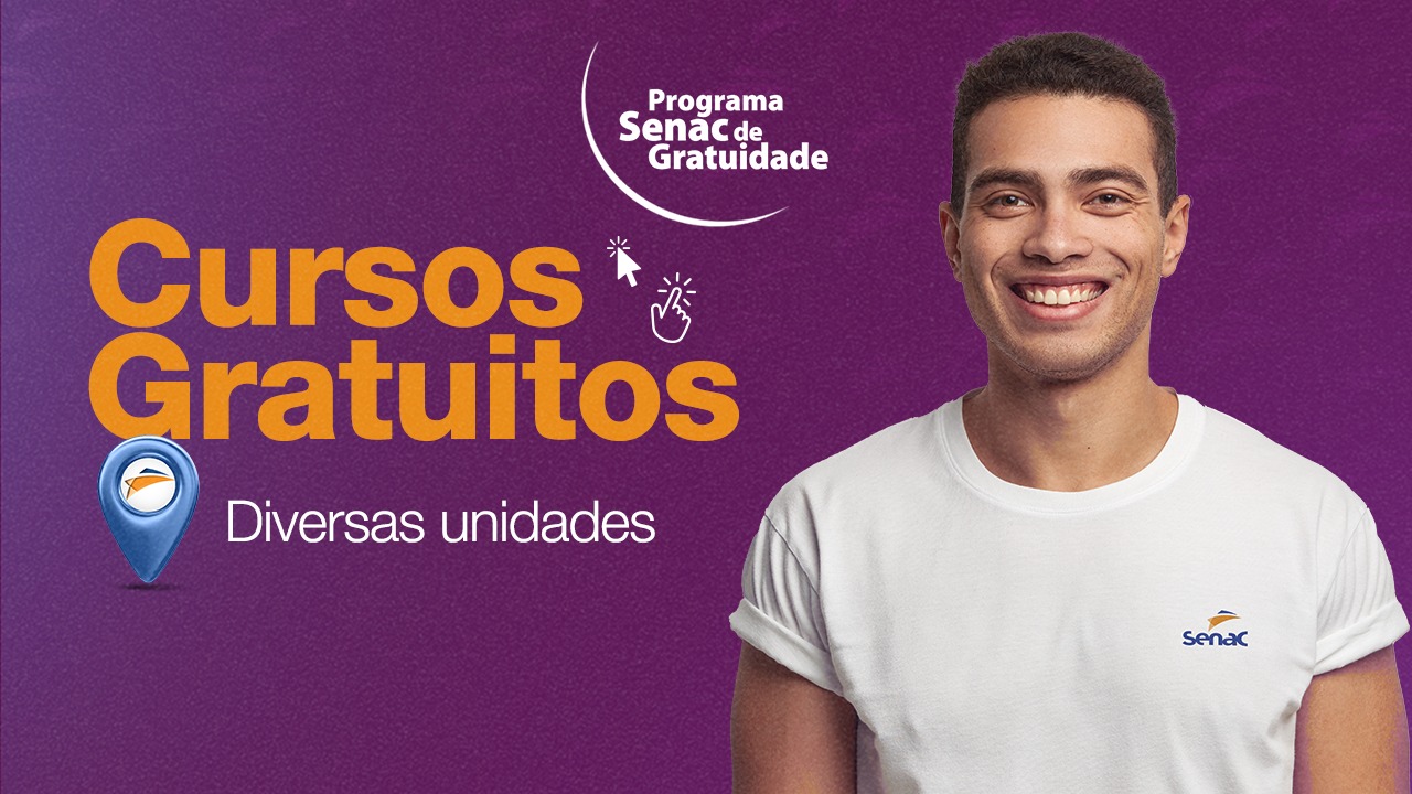 Aproveite 1.990 bolsas gratuitas do SENAC para cursos técnicos e livres em Santos e Bertioga. Inscreva-se online para uma nova carreira.
