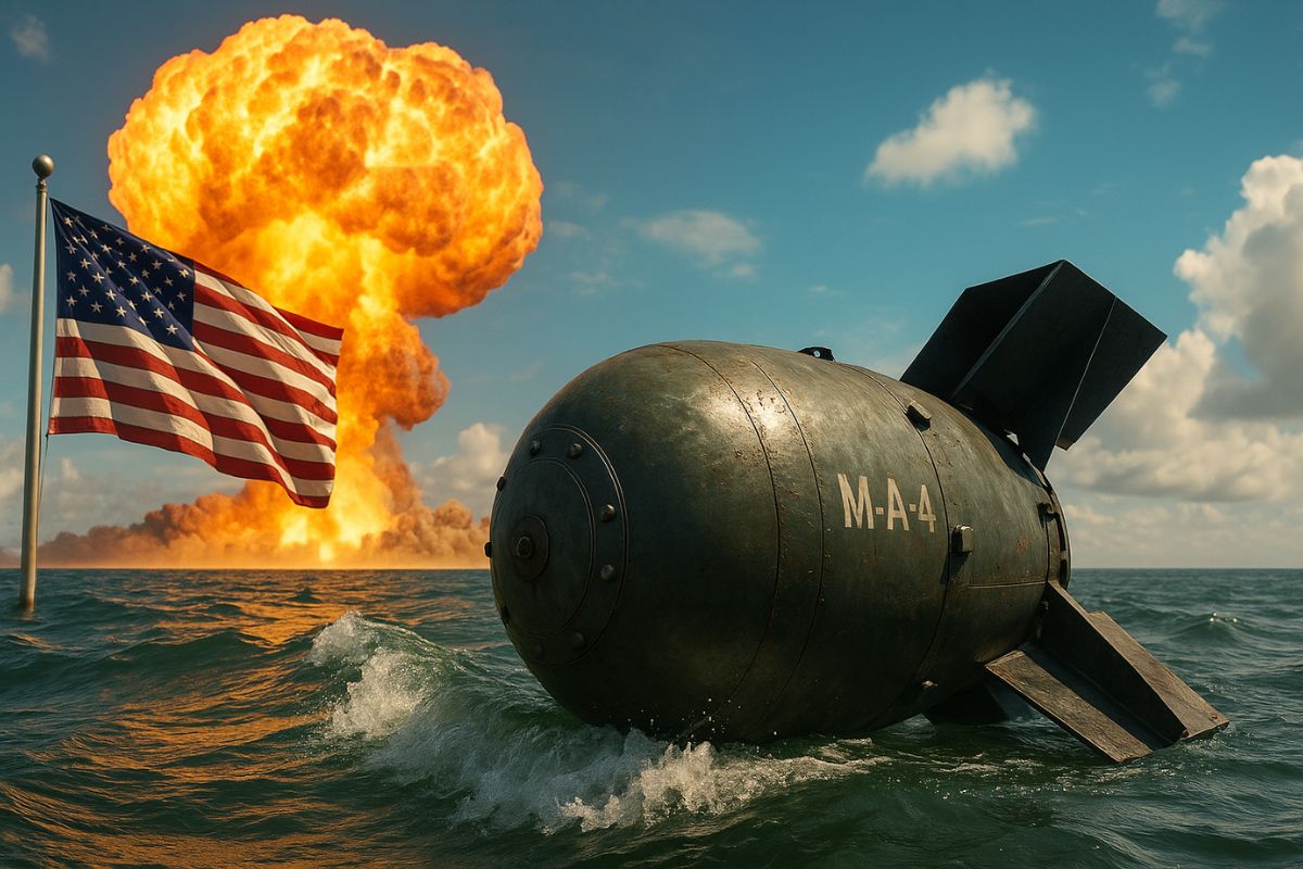 A bomba nuclear perdida em 1958 na Guerra Fria, conhecida como caso Tybee, foi lançada no oceano pela Força Aérea e nunca recuperada.