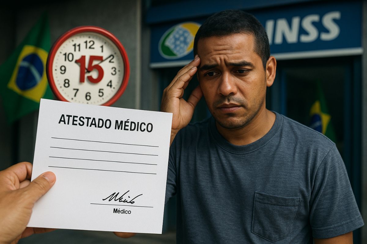 Atestados médicos acima de 15 dias em 60 dias exigem afastamento pelo INSS