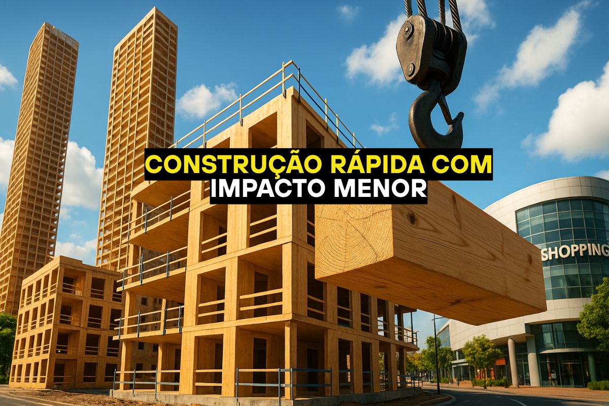 Shopping com lajes de madeira, prédio histórico ganhando restaurante e casas secas sem água na obra provam que sustentabilidade já cabe no bolso e no cronograma