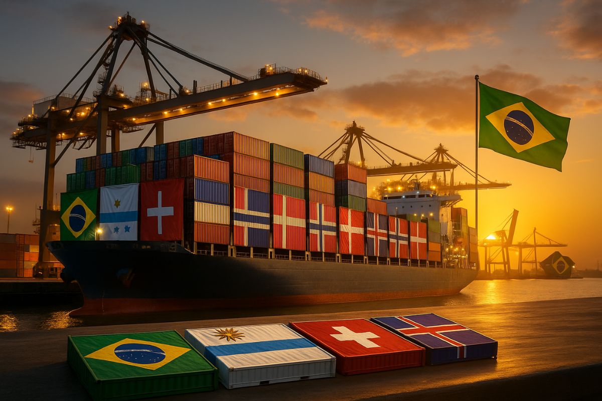 O acordo Mercosul–EFTA assinado pelo Brasil com países como a Suíça promete atrair novos investimentos e fortalecer a política externa, reposicionando o país nas cadeias globais de valor.