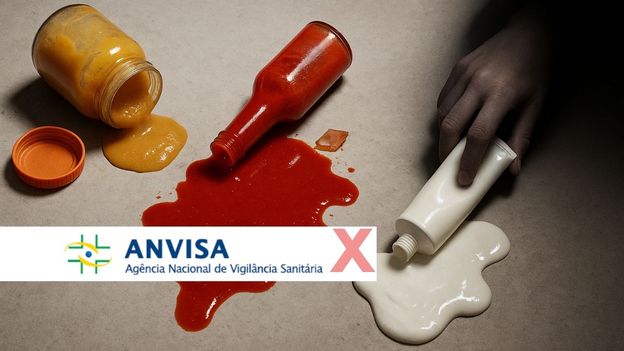 Alerta da Anvisa: papinha infantil sem licença, molho com ingrediente perigoso e creme com promessa falsa são retirados do mercado