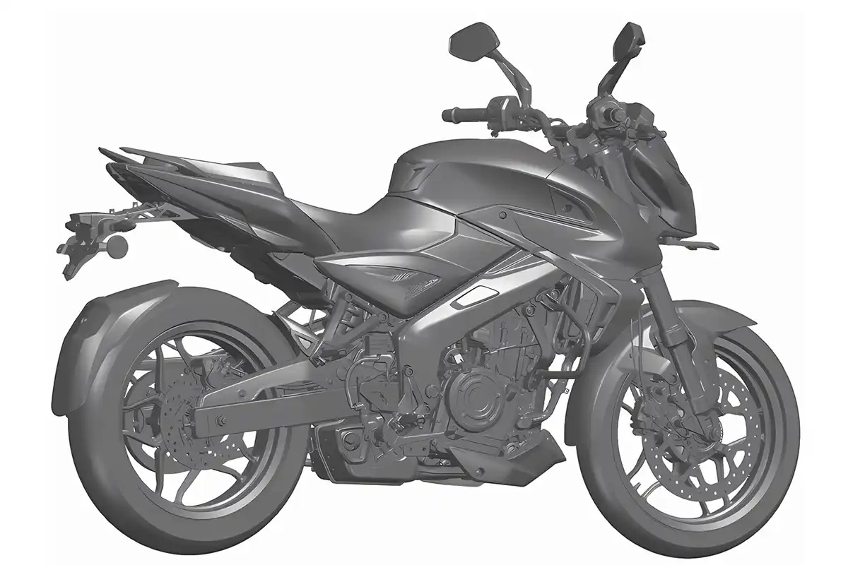 Nova Bajaj Pulsar NS400Z chega com motor de 40 cv, painel digital e freios ABS para enfrentar rivais de média cilindrada; conheça a moto que já foi patenteada no Brasil