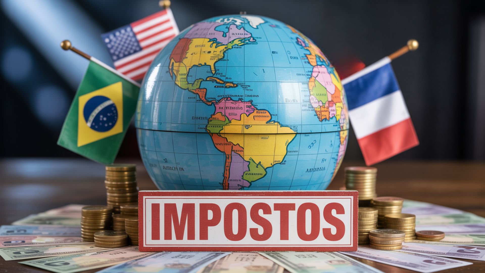 Banco Mundial divulga lista dos países que mais cobram impostos no mundo, revela surpresas no topo do ranking e mostra a posição do Brasil na disputa tributária global