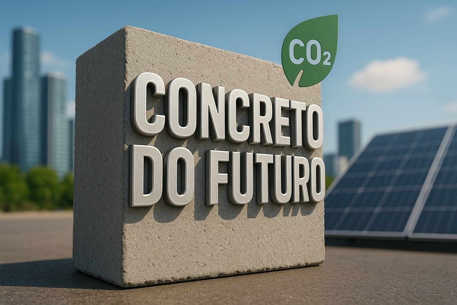Nova mistura de concreto com cinzas e escória reduz até 40% do CO₂ e supera 50 MPa, revolucionando a construção sustentável.